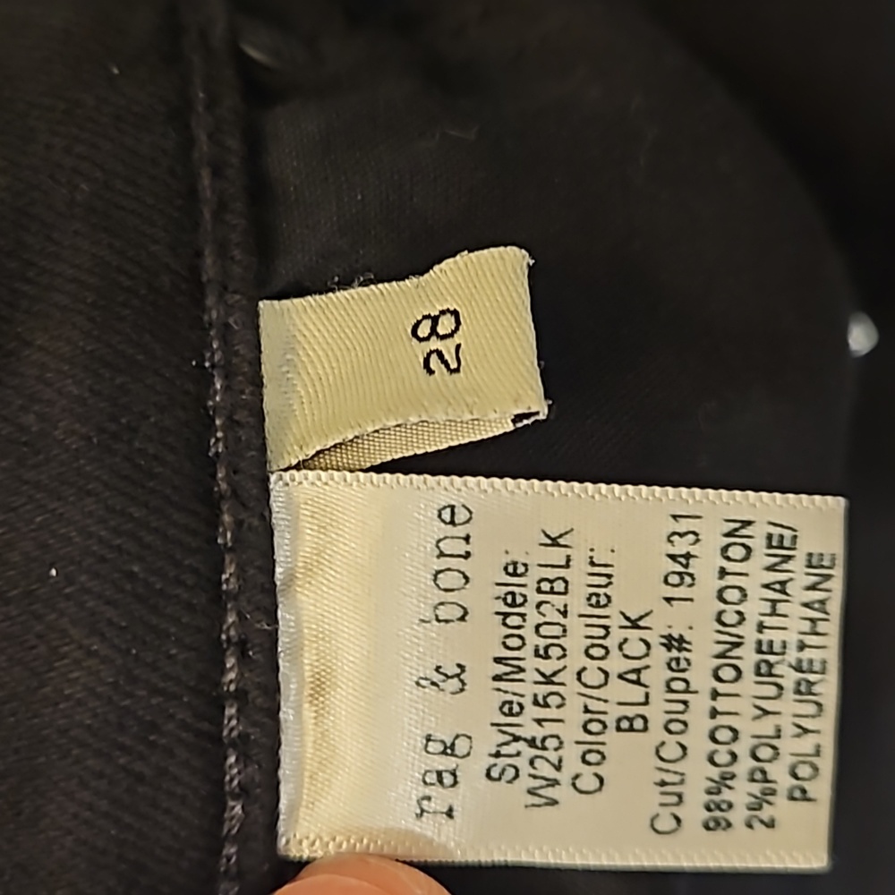Rag & Bone Women’s High Rise Bootcut Jeans sz 28 - Picture 9 of 10